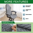thumbnail image 4 of Gaming Chair Covers (No Chair),Office Computer Chair Cover,Jacquard Stretch Prevent Cat Scratching Computer Chair Slipcovers,for Gamer Computer Chair Replacement Protector Cover, 4 of 6