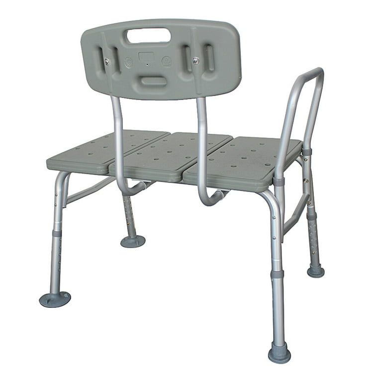 Ktaxon Transfer Bench Bath Shower Chair Seat Height Adjustable Shower Stool for Elderly Disabled Supports 330 lbs