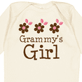 thumbnail image 4 of Inktastic Grammy's Girl Daisies Girls Long Sleeve Baby Bodysuit, 4 of 5