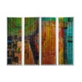 thumbnail image 1 of All My Walls 'Oriental Antiquities II' by Andrada Anghel 4 Piece Painting Print Plaque Set, 1 of 1