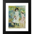 thumbnail image 2 of Pierre-Auguste Renoir 19x24 Black Modern Framed Museum Art Print Titled - Children on the Seashore, Guernsey (circa 1883), 2 of 5