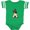 Football Green and White, variant on Inktastic Shepherd Puppy Boys or Girls Baby Bodysuit