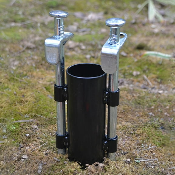 CIMAXIC Outdoor Camping Accessories Canopy Poles Holder Black 1Pcs