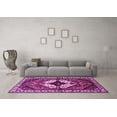 thumbnail image 3 of Ahgly Company Indoor Rectangle Persian Purple Traditional Area Rugs, 8' x 10', 3 of 4
