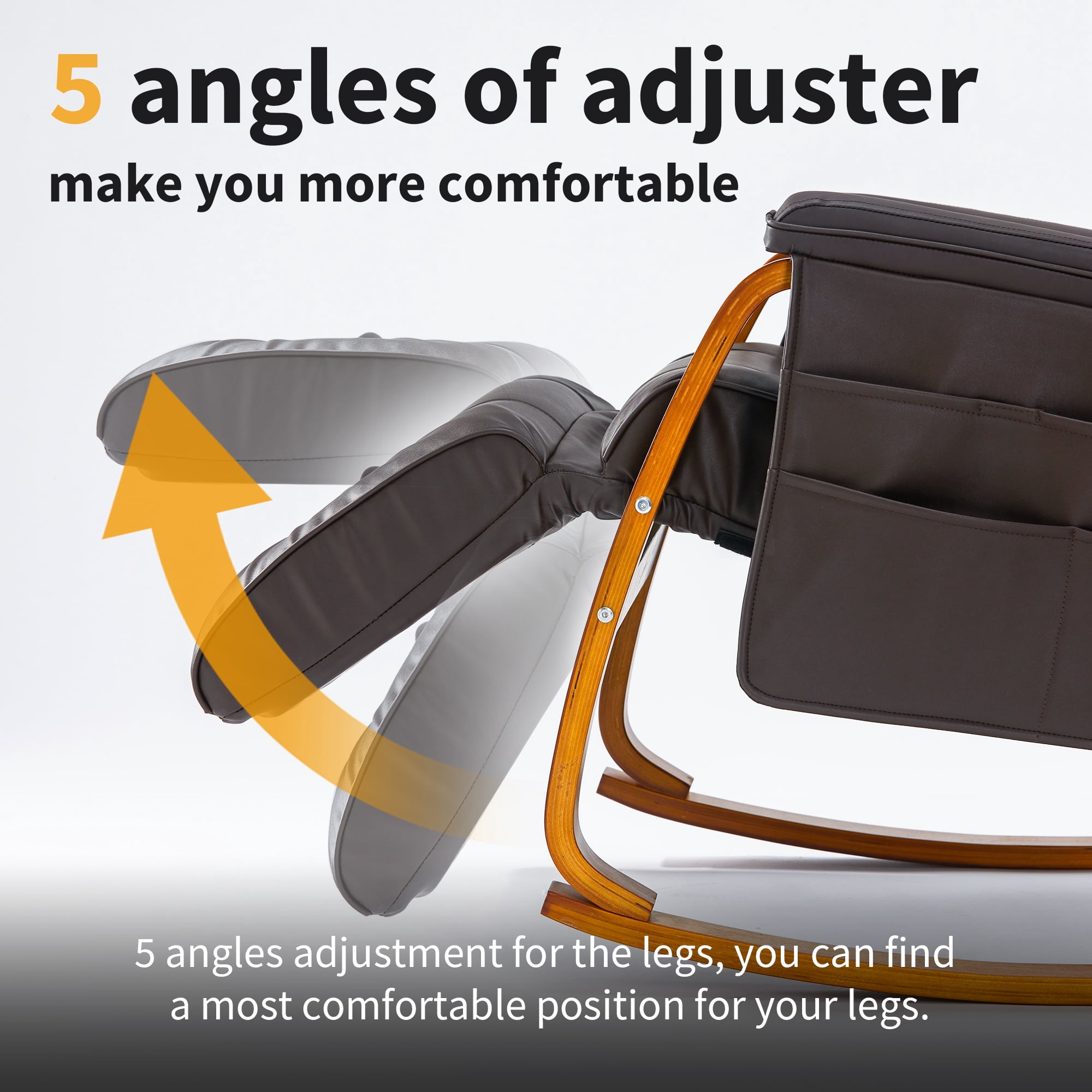 Vibration Platforms for Fitness, MASSAGE Comfortable Relax Rocking Chair Brown, Fitness Vibration Platform, Vibration Platform for Home Fitness,