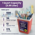 thumbnail image 2 of Medical Sharps Container, 1 Quart, 2 Pack, 2 of 7