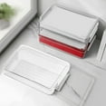 thumbnail image 4 of Clear Stackable Document Organizer Box - Moisture-Proof Desktop File Storage with Secure Lid for Office/Home, Multi-Size Options, 4 of 6