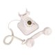 thumbnail image 5 of Teléfono Con Cable, Teléfono Fijo Antiguo y Fácil de USAR Antiguo Vintage Teléfono Fijo para la Sala de Estar Para Ofiice, 5 of 7