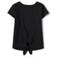 thumbnail image 1 of Camiseta The Children's Place para niñas de manga corta con lazo en la parte delantera, 7-8Y, 1 of 1