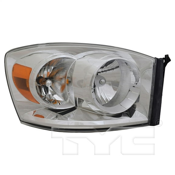 TYC 20-6873-00-9 Capa Certified Headlight Assembly Fits select: 2008 DODGE RAM 1500 ST/SLT, 2007 DODGE RAM 1500 ST