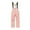 Pink, variant on Kids Boys Girls Insulated Waterproof Snow Bibs Overalls Girls Boys Winter Warm Outdoor Cute Ski Mountain Pants
