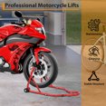 thumbnail image 3 of Motorcycle Stand – 850 lb Capacity Front & Rear Combo – Universal Paddock Lift – Wheel Jack Stand – Fits Most Brands, 3 of 7