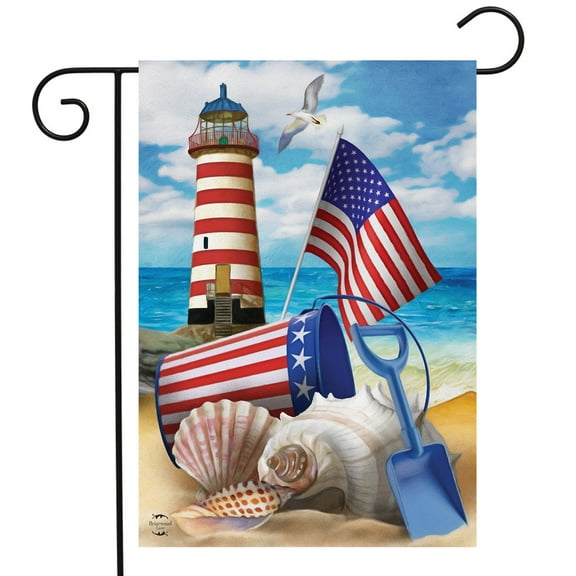 Briarwood Lane Sea To Shining Sea Garden Flag