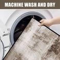 thumbnail image 6 of Modern Abstract Kitchen Mat 31"x20" Non Slip Soft Plush Low Profile Kitchen Rug, Textured Sink Mat for Laundry Room Bedroom Office, 6 of 6
