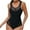 Black, variant on Bigersell Mesh One-Piece Swimsuits for Women Hollow Out High Cut V-Neck Bathing Suit Tank Swimsuit Beach Vacations Swimwear Black M