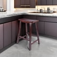 thumbnail image 4 of Saddle Seat Counter Stool, 29 Black, Backless Bar Stool for Kitchen Dining Home Dorm, 4 of 8
