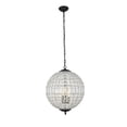 thumbnail image 4 of Elegant Lighting Olivia 18" 3 Light Royal Crystal Pendant Lamp, 4 of 8