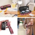 thumbnail image 7 of Yuyamidu Cartoon Dachshund Backpack for Girls 6-8, 1st-3rd Grade, 5-Piece Set with Lunch Box, Pencil Case, Water Bottle Pouch & Keychain, Kawaii Bookbag for Kids Lightweight Sturdy Daypack, 7 of 7