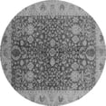 thumbnail image 1 of Ahgly Company Indoor Round Oriental Gray Industrial Area Rugs, 8' Round, 1 of 4