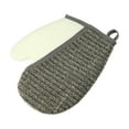 thumbnail image 1 of Guantes de Ducha Únicos 1 Pc Guantes Exfoliantes para Baño 8.66"x7.09" Gris Blanco, 1 of 6