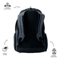 thumbnail image 3 of Totto Mochila Ergonómica Grande - Reforzada Porta Laptop 15.4 Repelente A Líquidos| Escuela - Oficin gris G, 3 of 13
