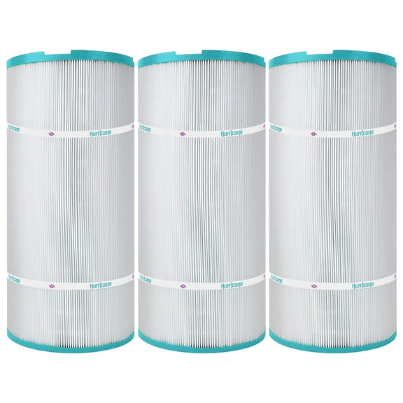 Hurricane 3 Pack HF8320-01 Advanced Pool and Spa Filter Cartridge Replacement