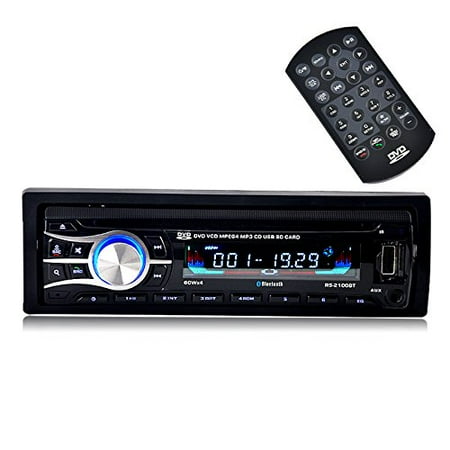 1din head unit Universal fix panel Car Stereo CD DVD MP3 Player with Bluetooth USB SD FM Radio MP3 In dash