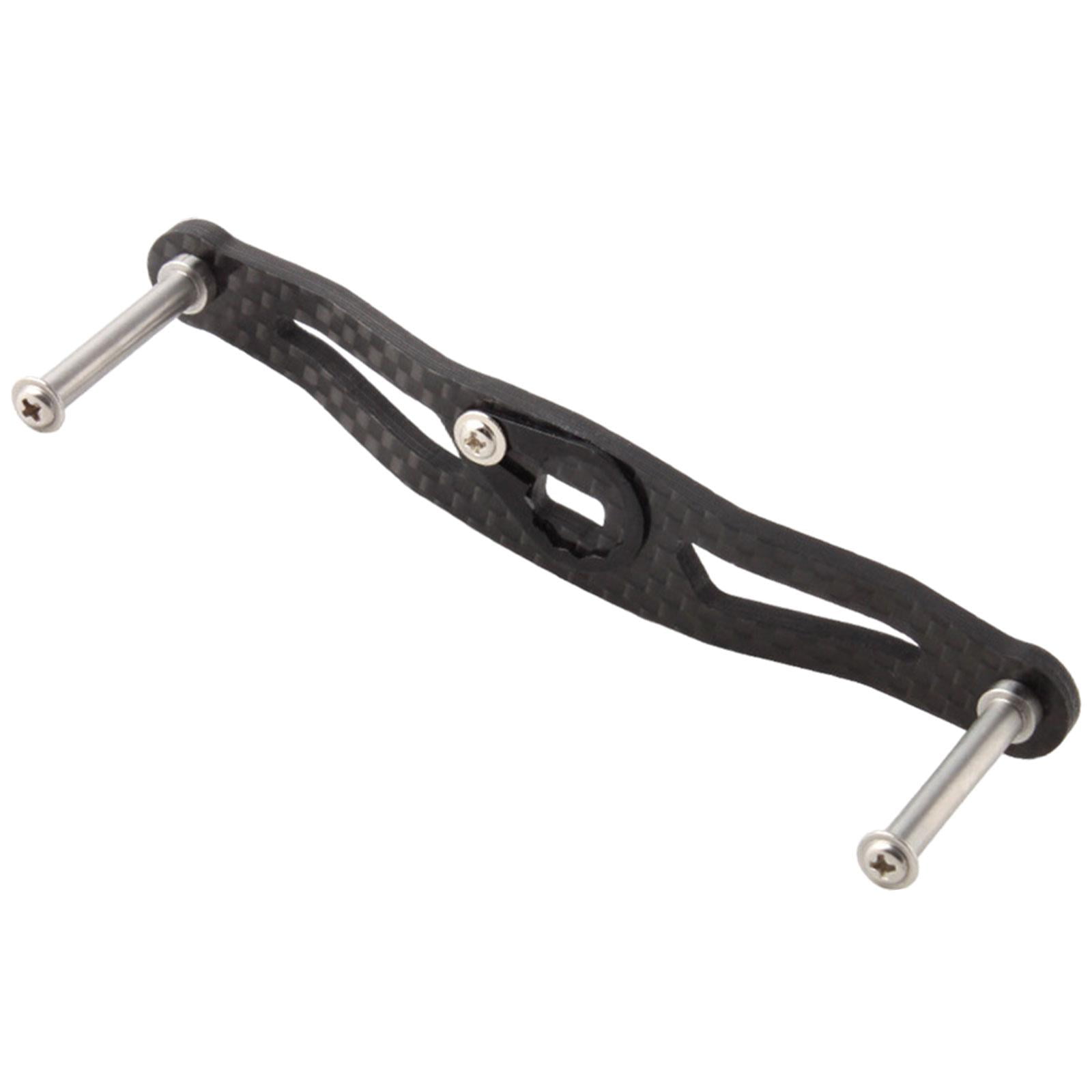 yotijay Fishing Reel Handle Fishing Accessories Strong Ergonomic Spare Part Crank Handle Stainless8x5mm 105mm