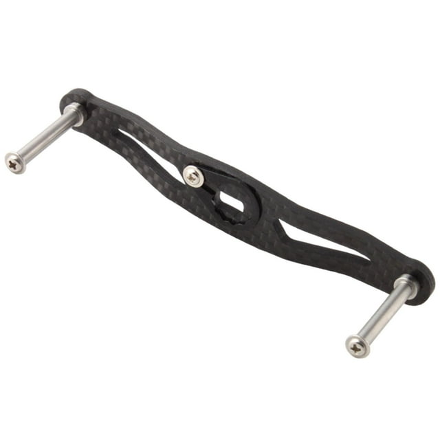 Mango de carrete de pesca Brazo de carrete de pesca Mango de potencia portátil Manivela de fibra de carbono Suministros de pesca para pesca Acero inoxidable 8x5 mm 105 mm