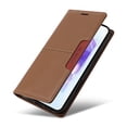 thumbnail image 6 of Allytechgroup Flip Case for Samsung Galaxy A55 with Credit Card Slot, PU Leather Wallet Phone Case with Stand Slim Lightweight Shockproof Back Cover Bumper for Samsung Galaxy A55, Brown, 6 of 8