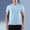Light Blue, variant on Fnnxeal Mens T-Shirts Short Sleeve Crew Neck Solid Casual Summer Light Blue Shirts for Men Size 3XL