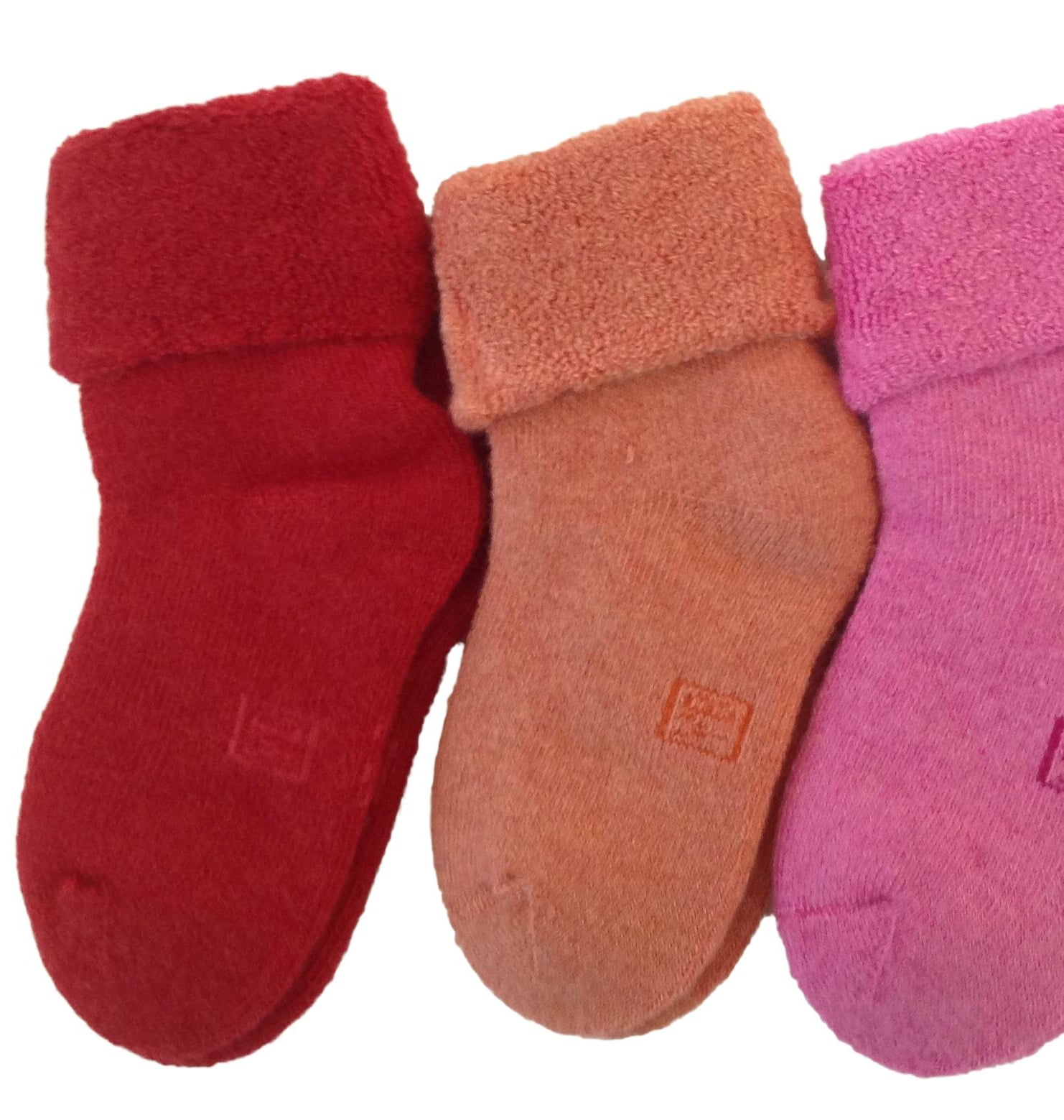 Lian LifeStyle Children 3 or 6 Pairs//Colors Pack Wool Socks Plain Color