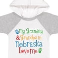 thumbnail image 4 of Inktastic Nebraska Grandma Loves Me Boys or Girls Baby Bodysuit, 4 of 5