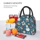 thumbnail image 5 of Disketp Christmas Snowman Gift Bolsa Térmica para Almuerzo, Lonchera con Abertura Amplia y Gran Capacidad, Organizador Reutilizable para Mujeres, Hombres y Adultos, 5 of 6