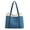 Blue, variant on HuaAngel Large Capacity Lightweight Canvas Tote Bag with 15.6 Inch Laptop Compartment for Work College Travel Casual Stylish Durable