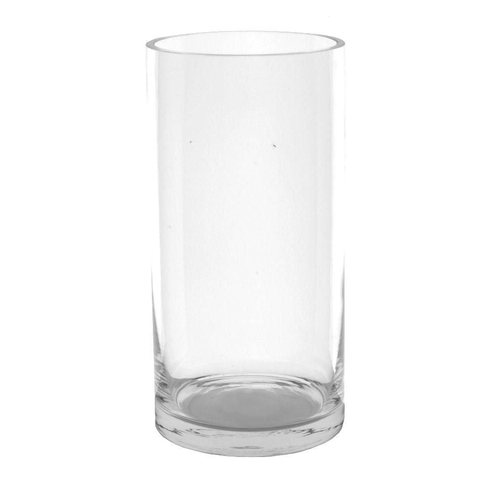 Glass cylinder vase