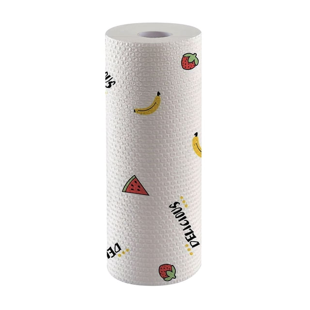 Cleaning Towels Disposable Dish Cloths Nonstick Fiber Reusable Handy Cleaning Wipes House Kitchen Cleaning Cloth Wiping Rags Placemats Absorbent Dry Quickly,-Printing
