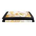 thumbnail image 5 of Psesaysky Yellow Butterfly Marble Decoration Wear-Resistant Trifold Card Wallet, Stretch Polyester Tri-Fold Wallets Purse Slim Children Wallets for Sports Holiday, 5 of 6