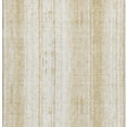 thumbnail image 5 of HomeRoots 668321 5 x 8 ft. Gold & Ivory Striped Transitional Washable Machine Made Rectangle Area Rug with UV Protection, 5 of 9