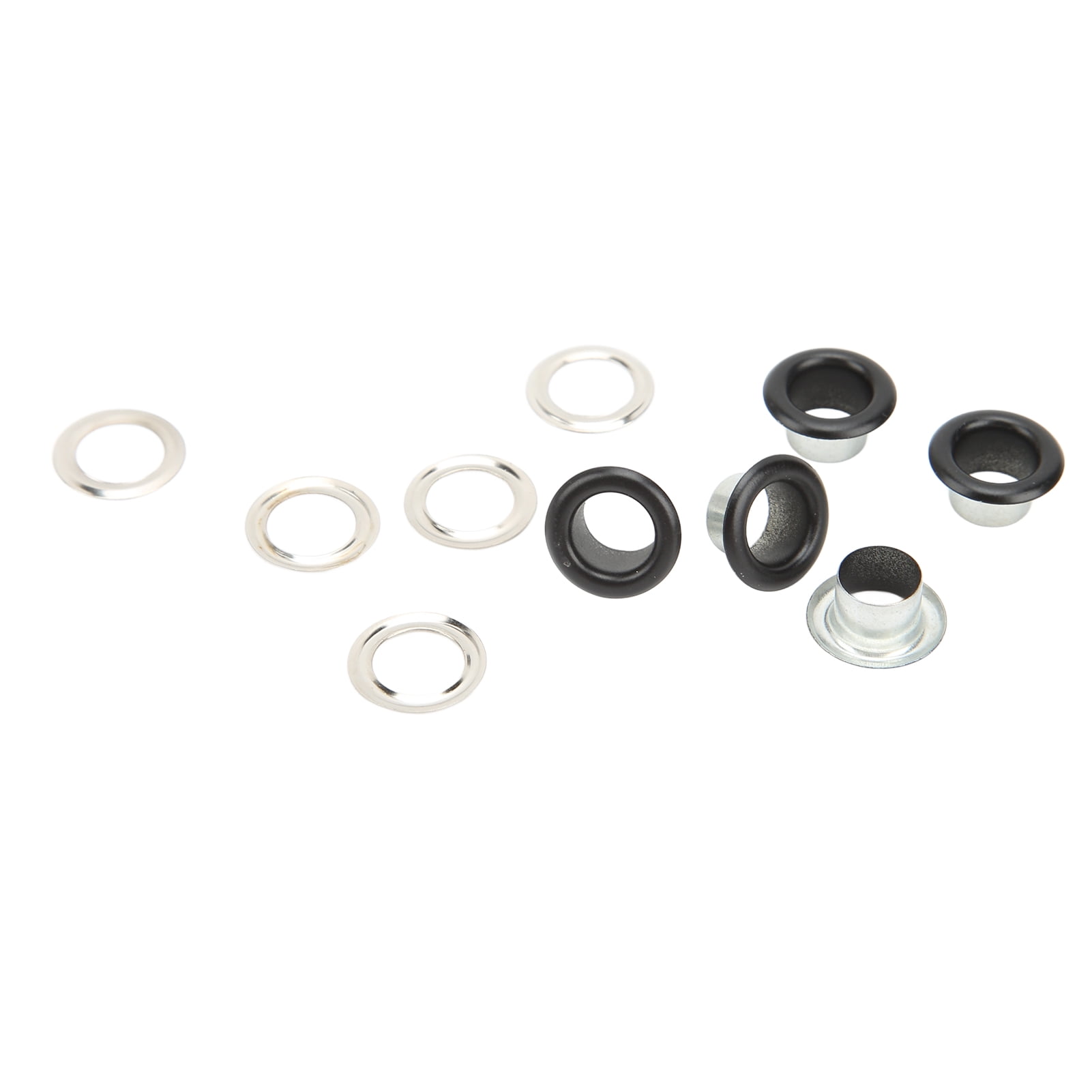 10 œillets Métal 1 Pouce Avec Rondelles CRAFTMEMORE - Noir Gunmetal, Pour Cuir Et Bâche