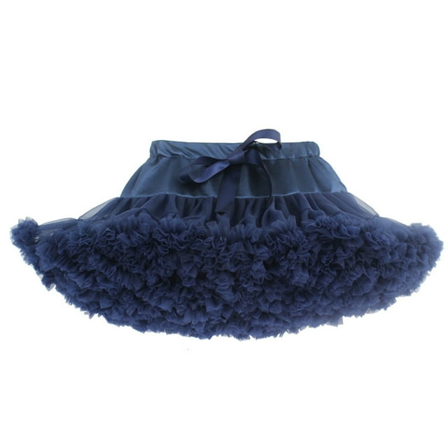 KAWELL Jupe Tutu Fille Princesse Duveteuse Douce en Tulle Ballet Halloween Costume Tutu (9 m-13 Ans)