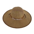 thumbnail image 2 of Sun Hats for Women Wide Brim Straw Hat Summer Beach Hat for Travel Outdoor, 2 of 5