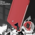 thumbnail image 4 of JETech Case for iPad Pro 11-Inch 2022/2021/2020/2018 Model (4th/3rd/2nd/1st Generation), Protective Hard Back Shell Soft-Touch Tablet Stand Cover, Auto Wake/Sleep (Red), 4 of 7