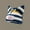 Color Block Pig Hat [Navy Blue and White], variant on Women’s Cute Pig Ear Knit Beanie – Thickened Color-Block Winter Hat, Soft Warm Plush Yarn, Cozy Fashion Knit Cap for Fall & Winter