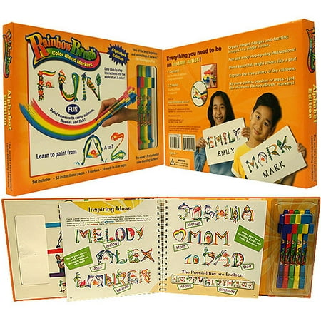 Rainbowbrush Alphabet Marker Kit
