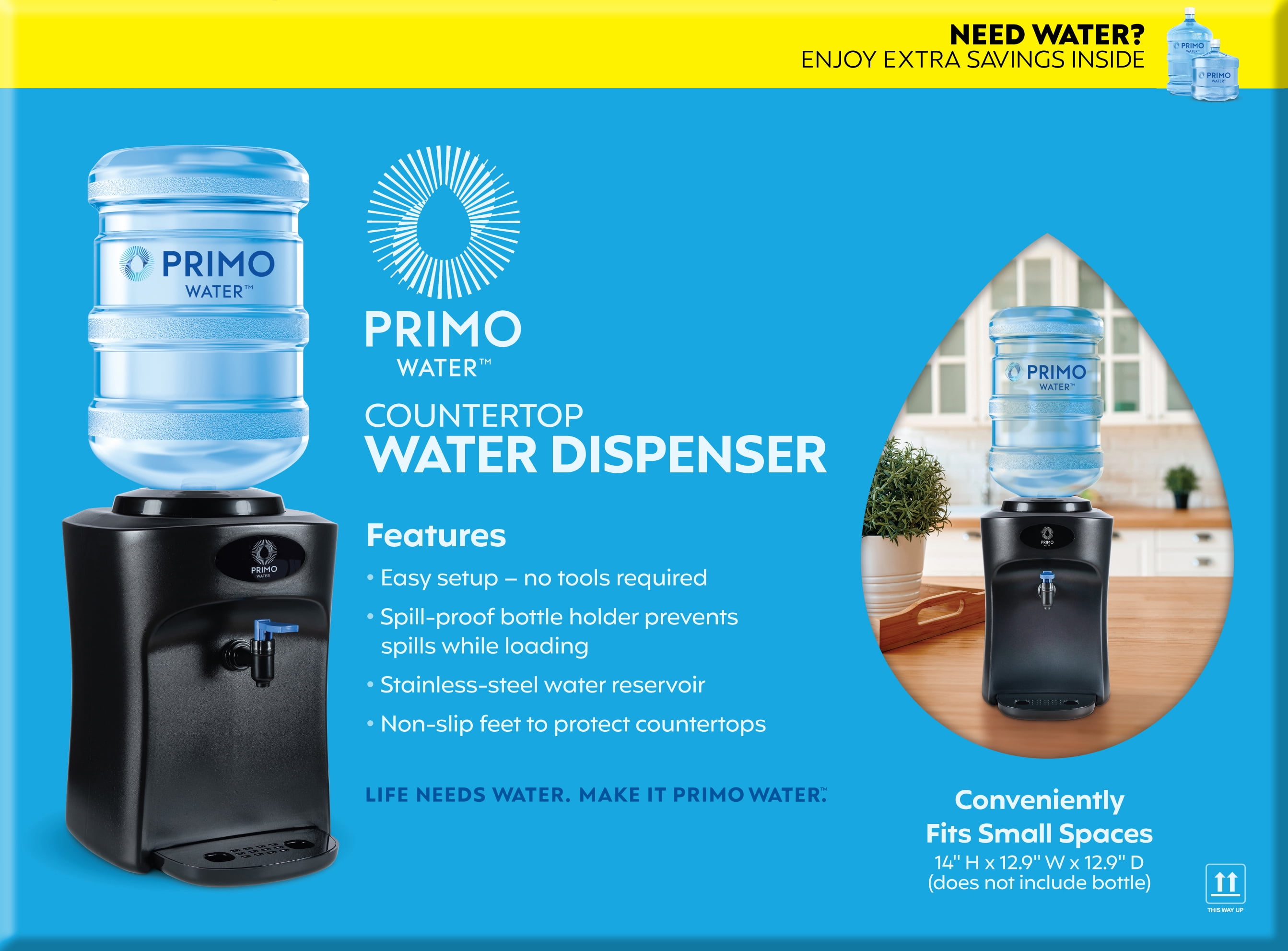 Countertop Water Primo Water Cooler No Hot Water Primo Water