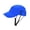 Blue, variant on Sun Hat Adjustable Chin Straps Extended Brim Baseball Hat UV Blocking Windproof Outdoor Travel Riding Hat