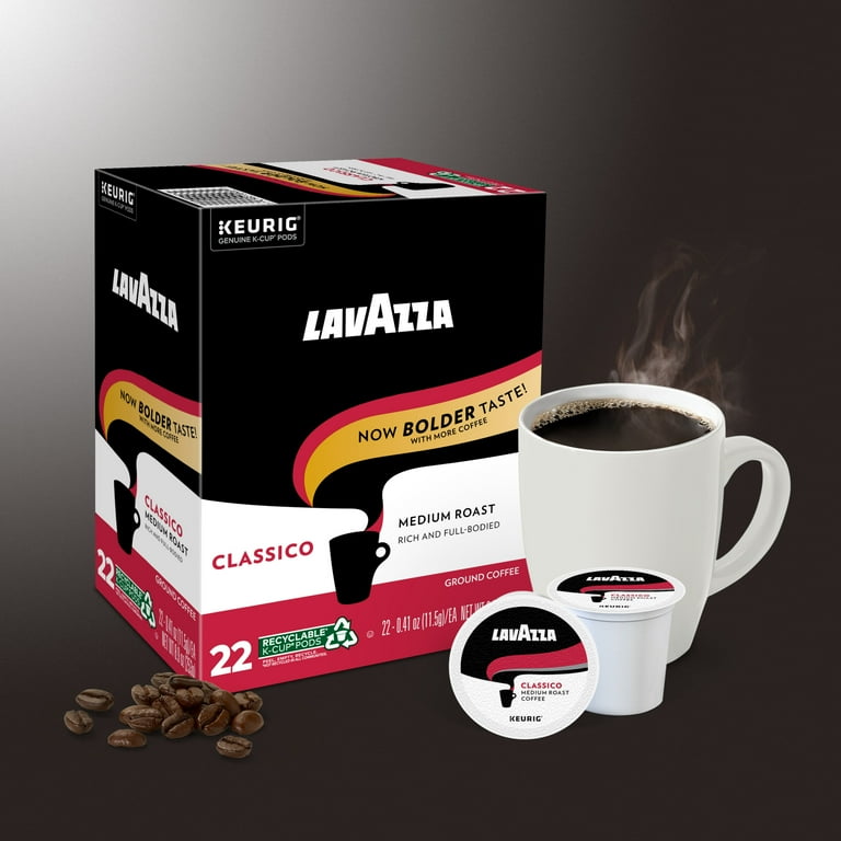 Lavazza Classico Great Aroma Roast Coffee Pods 22 Count Walmart