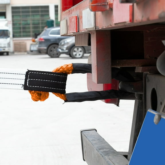 Car Trailer Rope Soft Release Buckle Polymer Polyethylene Towing Rope Towing Rescues Tool Strong Towing Rope