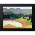 thumbnail image 2 of Becker, Anne 14x12 Black Modern Framed Museum Art Print Titled - Snow Patch, 2 of 5